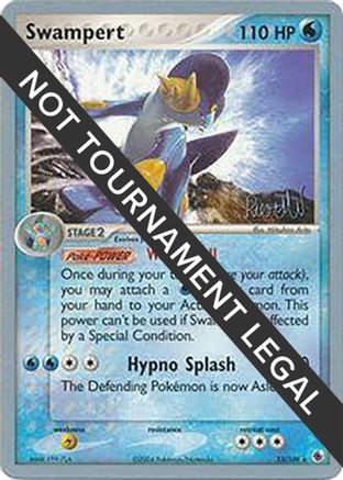 Swampert - 2004 (Reed Weichler) 013 - Rare