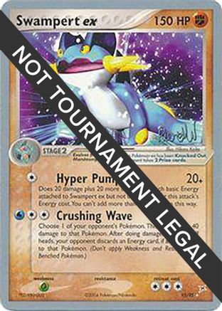 Swampert ex - 2004 (Reed Weichler) 095 - Ultra Rare