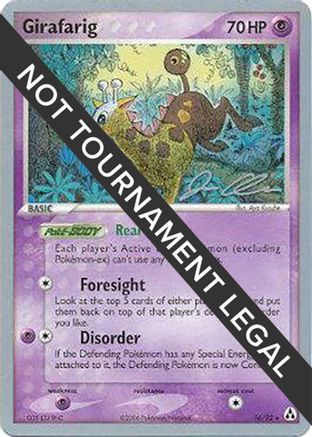 Girafarig - 2006 (Jason Klaczynski) 016 - Rare