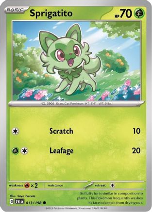 Sprigatito 013/198 - Promo - Holofoil