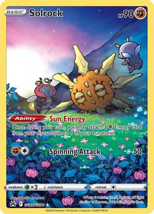 Solrock GG15/GG70/70 - Ultra Rare - Holofoil