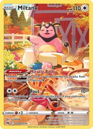 Miltank GG24/GG70/70 - Ultra Rare - Holofoil