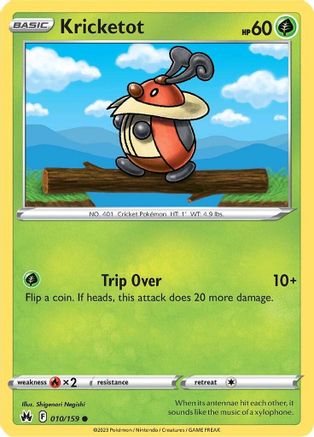 Kricketot 010/159/159 - Common