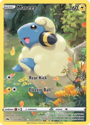 Mareep GG34/GG70/70 - Ultra Rare - Holofoil