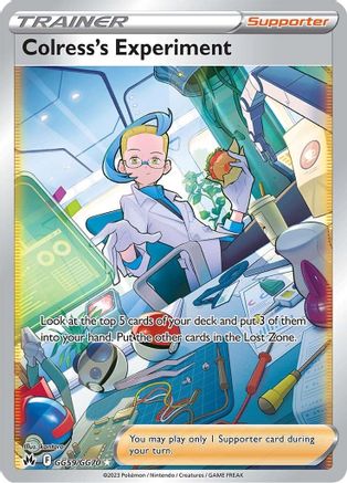 Colress's Experiment GG59/GG70/70 - Ultra Rare - Holofoil