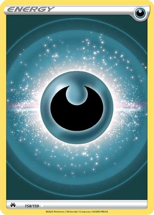 Darkness Energy (Texture Full Art) 158/159/159 - Ultra Rare - Holofoil