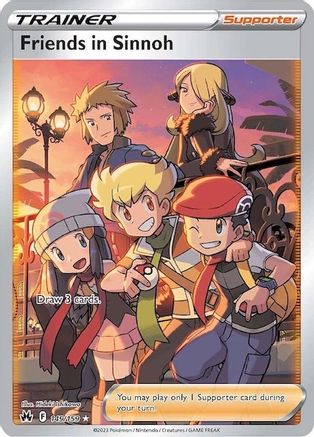 Friends in Sinnoh (Full Art) 149/159/159 - Ultra Rare - Holofoil