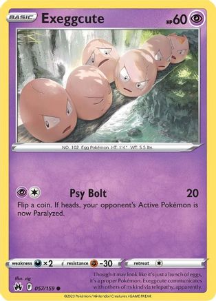 Exeggcute 057/159/159 - Common