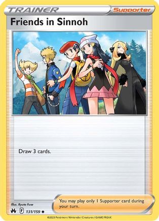 Friends in Sinnoh 131/159/159 - Uncommon