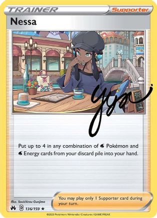 Nessa 136/159/159 - Holo Rare - Holofoil