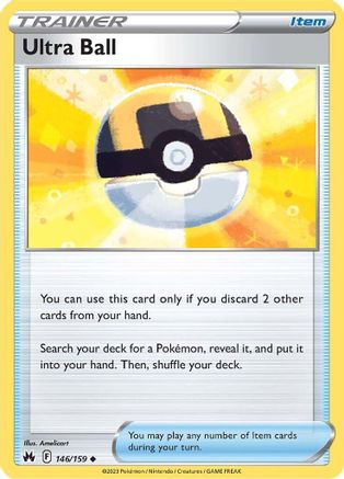 Ultra Ball 146/159/159 - Uncommon