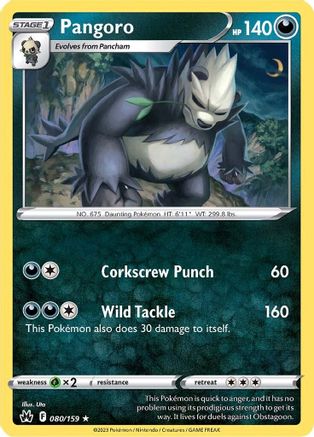 Pangoro 080/159/159 - Rare