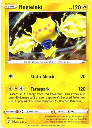 Regieleki 060/203 - Holo Rare - Holofoil