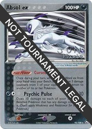 Absol ex - 2007 (Jun Hasebe) 092 - Rare