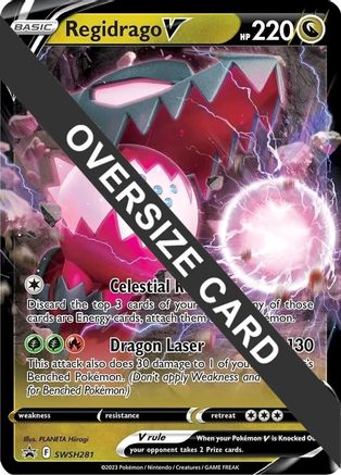 Regidrago V SWSH281 - Promo - Holofoil