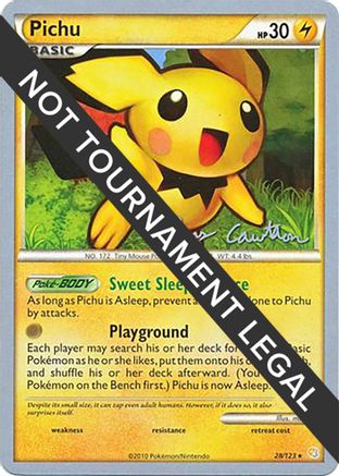 Pichu - 2011 (Ross Cawthon) 028 - Rare