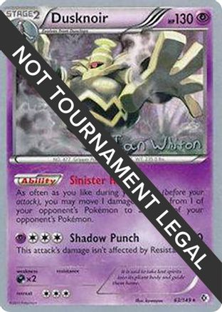 Dusknoir - 2013 (Ian Whiton) 063 - Holo Rare