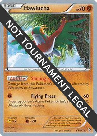 Hawlucha - 2015 (Rowan Stavenow) 063 - Rare