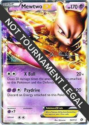 Mewtwo EX - 2015 (Jacob Van Wagner) 054 - Ultra Rare