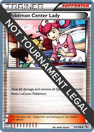 Pokemon Center Lady - 2015 (Alejandro Ng-Guzman) 093 - Uncommon