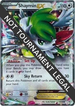 Shaymin EX - 2015 (Patrick Martinez) 077 - Ultra Rare