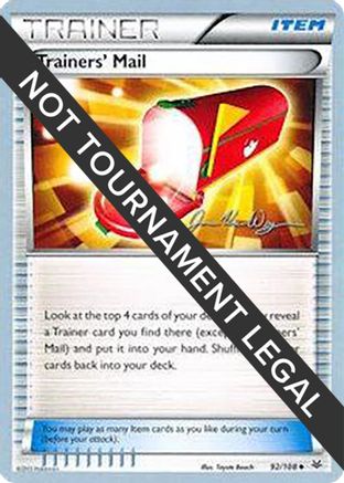 Trainers' Mail - 2015 (Jacob Van Wagner) 092 - Uncommon
