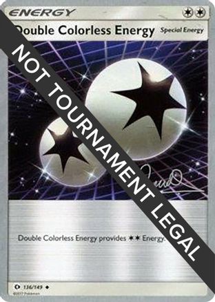 Double Colorless Energy - 2017 (Diego Cassiraga) 136 - Uncommon