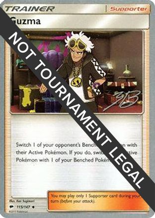 Guzma - 2017 (Zachary Bokhari) 115 - Uncommon