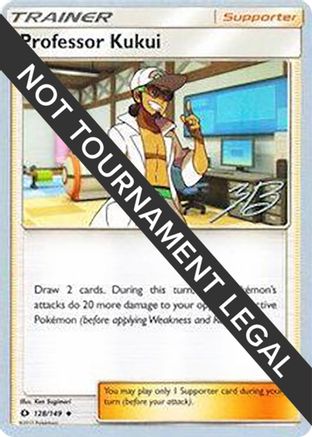 Professor Kukui - 2017 (Zachary Bokhari) 128 - Uncommon