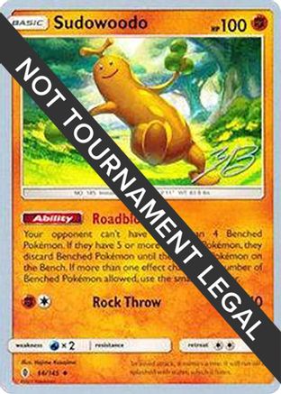 Sudowoodo - 2017 (Zachary Bokhari) 066 - Uncommon
