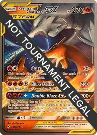 Reshiram & Charizard GX 020 - Ultra Rare