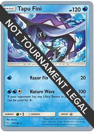 Tapu Fini - 2019 (Haruki Miyamoto) 053 - Rare