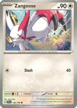Zangoose 146/198 - Common