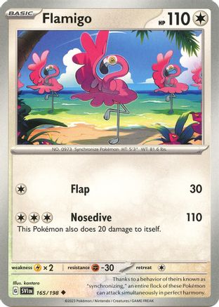 Flamigo 165/198 - Uncommon