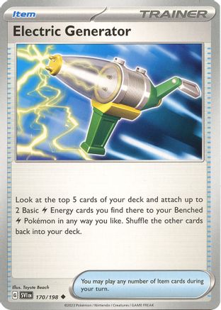 Electric Generator 170/198 - Uncommon