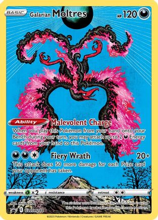 Galarian Moltres SWSH284 - Promo - Holofoil