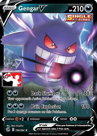 Gengar V 156 - Ultra Rare - Holofoil
