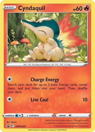 Cyndaquil SWSH221 - Promo - Holofoil