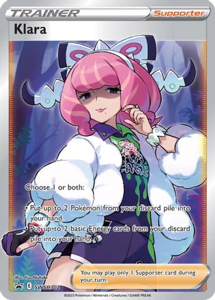 Klara (Full Art) SWSH302 - Ultra Rare - Holofoil