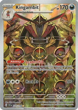 Kingambit 220/198 - Illustration Rare - Holofoil