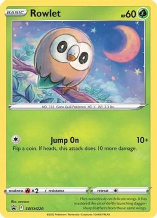 Rowlet SWSH220 - Promo - Holofoil