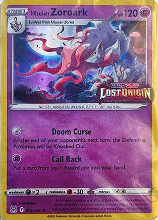 Hisuian Zoroark 076/196 - Promo - Holofoil
