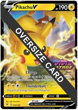 Pikachu V 043/185 - Promo - Holofoil