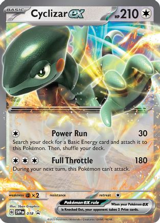 Cyclizar ex 018 - Promo - Holofoil