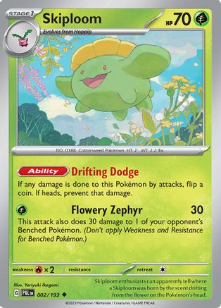 Skiploom 002/193 - Uncommon