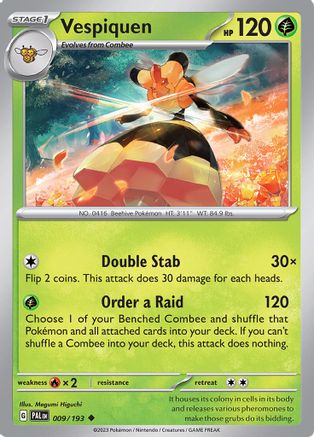 Vespiquen 009/193 - Uncommon