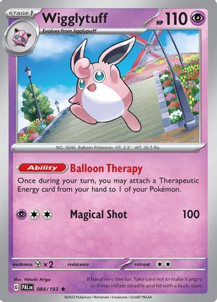 Wigglytuff 084/193 - Rare - Holofoil