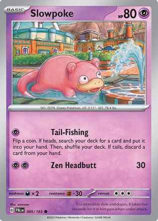 Slowpoke 085/193 - Common