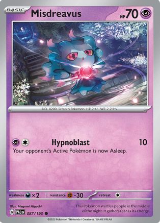 Misdreavus 087/193 - Common