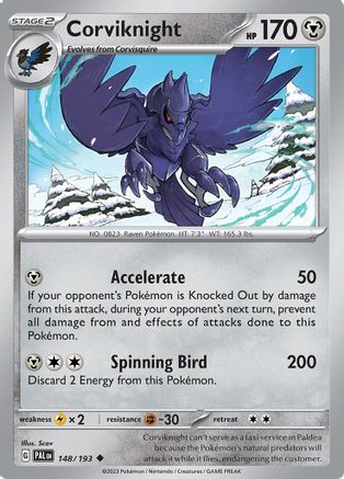 Corviknight 148/193 - Uncommon
